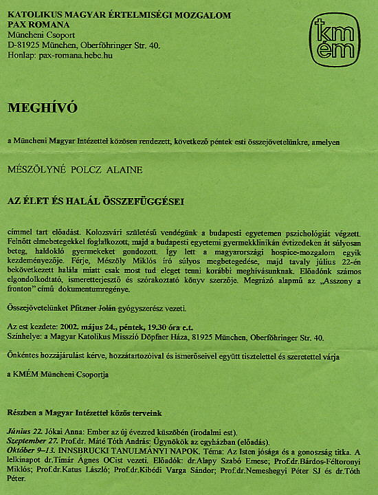 polcz einladung